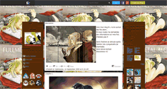 Desktop Screenshot of fullmetal-alchemist-fics.skyrock.com