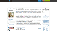 Desktop Screenshot of keyboardworld.skyrock.com