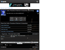 Tablet Screenshot of carbomusic.skyrock.com