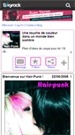 Mobile Screenshot of hair-punk.skyrock.com