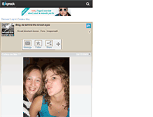 Tablet Screenshot of behind-the-brown-eyes.skyrock.com