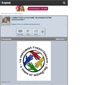 Tablet Screenshot of combattre-le-racisme.skyrock.com