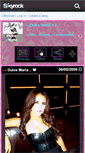 Mobile Screenshot of dulce--maria.skyrock.com