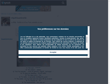 Tablet Screenshot of o0gothique4ever0o.skyrock.com