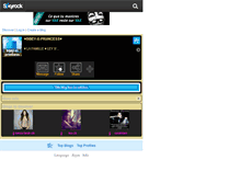 Tablet Screenshot of bbey-x-priincess.skyrock.com