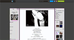 Desktop Screenshot of mamzellevanilleuz.skyrock.com