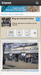 Mobile Screenshot of chamakh-fiction.skyrock.com