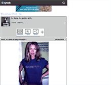 Tablet Screenshot of golden-fashion.skyrock.com