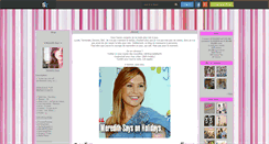 Desktop Screenshot of meredith-says.skyrock.com