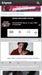 Mobile Screenshot of jaimie-alexander-source.skyrock.com