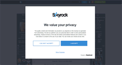 Desktop Screenshot of priscillamusicofficiel.skyrock.com
