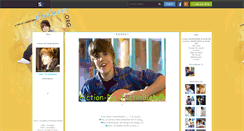 Desktop Screenshot of fiction-de-justinbieber.skyrock.com