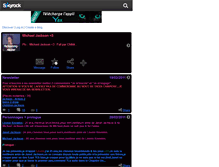Tablet Screenshot of fictionmj-4ever.skyrock.com