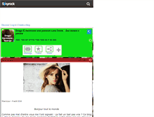 Tablet Screenshot of drago-hermione--forever.skyrock.com