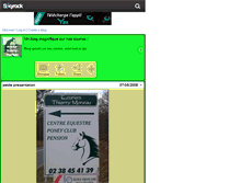 Tablet Screenshot of ecurie-thierry-moreau.skyrock.com