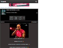 Tablet Screenshot of booba-addict.skyrock.com