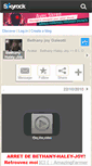 Mobile Screenshot of bethany-haley-joy.skyrock.com
