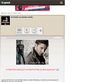 Tablet Screenshot of jensen-ackles-fan-fic.skyrock.com