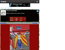 Tablet Screenshot of cyclisme2010.skyrock.com