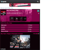 Tablet Screenshot of billy-talent-rok.skyrock.com