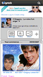 Mobile Screenshot of gregory-amour.skyrock.com