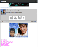Tablet Screenshot of gregory-amour.skyrock.com