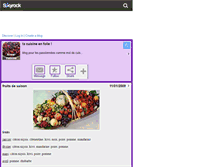 Tablet Screenshot of anne-cuisine.skyrock.com