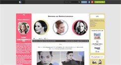 Desktop Screenshot of katniss-lawrence.skyrock.com