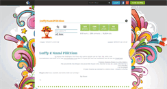 Desktop Screenshot of luffynamifiiction.skyrock.com