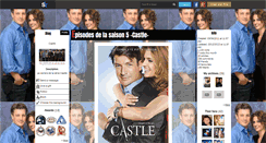 Desktop Screenshot of castle-la-serie-love.skyrock.com