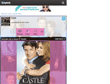 Tablet Screenshot of castle-la-serie-love.skyrock.com