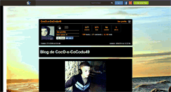 Desktop Screenshot of coco-x-cocodu49.skyrock.com