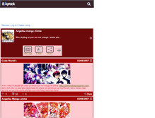 Tablet Screenshot of angellaa.skyrock.com