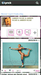 Mobile Screenshot of amber-r0se.skyrock.com