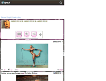 Tablet Screenshot of amber-r0se.skyrock.com