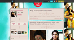 Desktop Screenshot of nayantharamysweety.skyrock.com