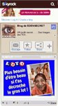 Mobile Screenshot of edensecret.skyrock.com