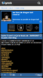 Mobile Screenshot of dragonball500.skyrock.com