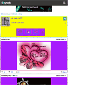 Tablet Screenshot of butterfly192.skyrock.com