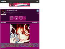 Tablet Screenshot of fandemylene1.skyrock.com