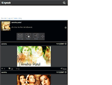 Tablet Screenshot of amisha.skyrock.com