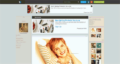 Desktop Screenshot of admirablementelle.skyrock.com