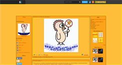 Desktop Screenshot of cotcotclan.skyrock.com