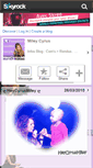 Mobile Screenshot of heycyrusmiley.skyrock.com