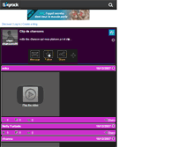 Tablet Screenshot of clips-chansons001.skyrock.com