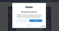 Desktop Screenshot of on-horseback92.skyrock.com