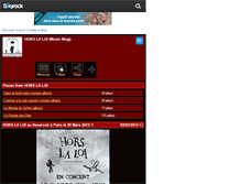 Tablet Screenshot of horslaloigroupe.skyrock.com