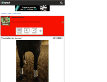 Tablet Screenshot of chevaux-blanzac.skyrock.com