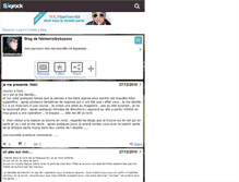 Tablet Screenshot of fabikenisibybypass.skyrock.com