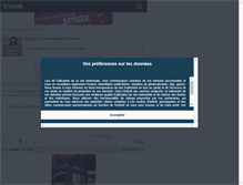 Tablet Screenshot of la-vie-de-bella-thorne.skyrock.com